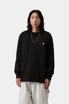 American Script Long Sleeve T-Shirt