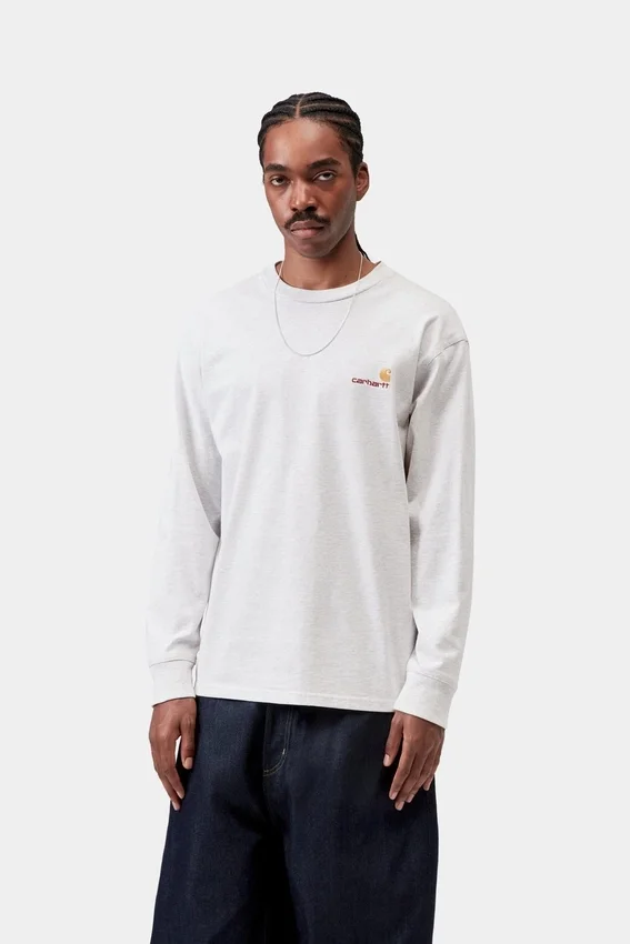 American Script Long Sleeve T-Shirt American Script Long Sleeve T-Shirt