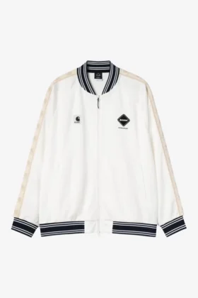 F.C.Real Bristol x Carhartt WIP Varsity Track Jersey Blouson F.C.Real Bristol x Carhartt WIP Varsity Track Jersey Blouson