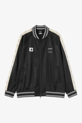 F.C.Real Bristol x Carhartt WIP Varsity Track Jersey Blouson F.C.Real Bristol x Carhartt WIP Varsity Track Jersey Blouson