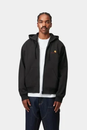 Hooded American Script Jacket