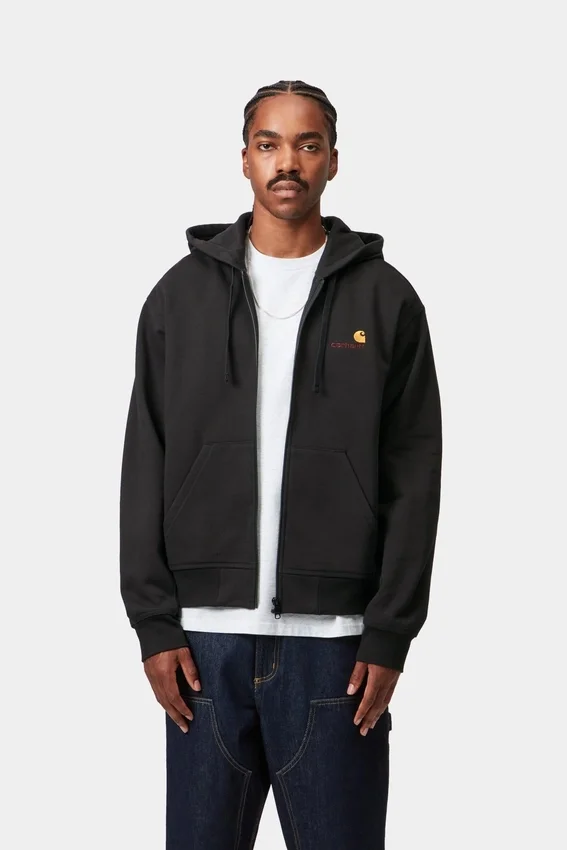 Hooded American Script Jacket Hooded American Script Jacket
