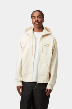 Hooded American Script Jacket