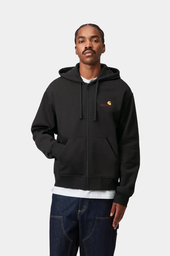 Hooded American Script Jacket Hooded American Script Jacket