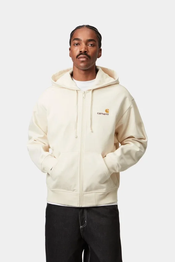 Hooded American Script Jacket Hooded American Script Jacket