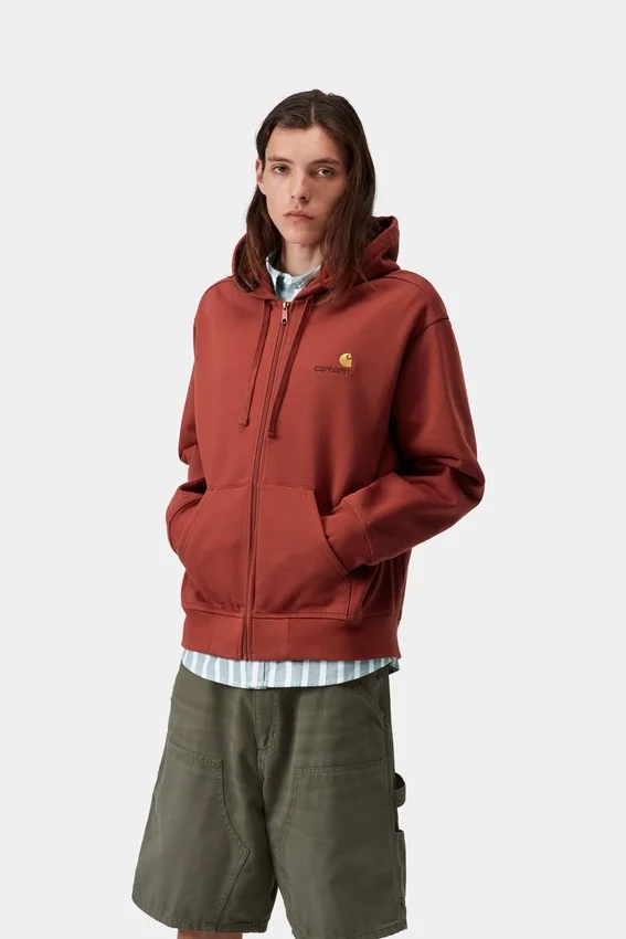 Hooded American Script Jacket Hooded American Script Jacket