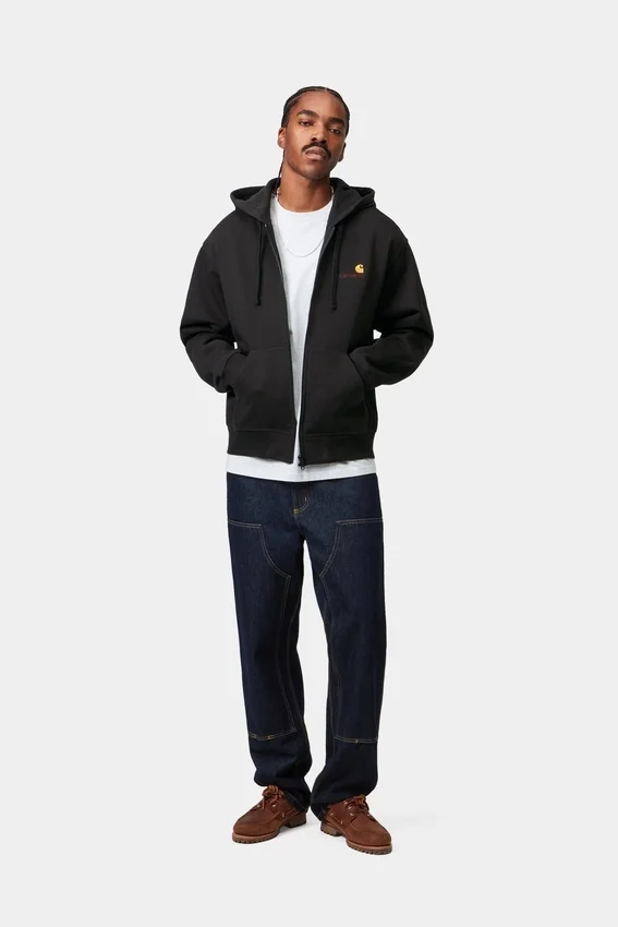 Hooded American Script Jacket Hooded American Script Jacket