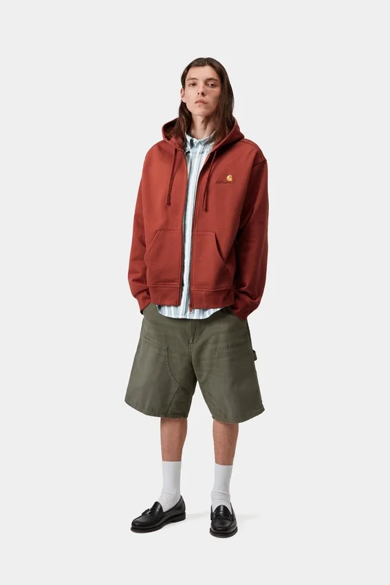 Hooded American Script Jacket Hooded American Script Jacket