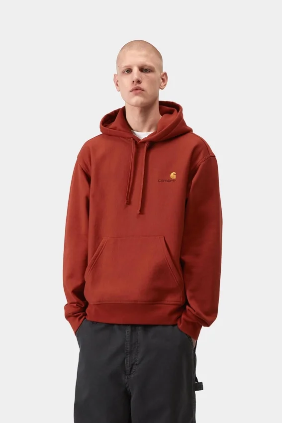 Hooded American Script Sweatshirt Hooded American Script Sweatshirt