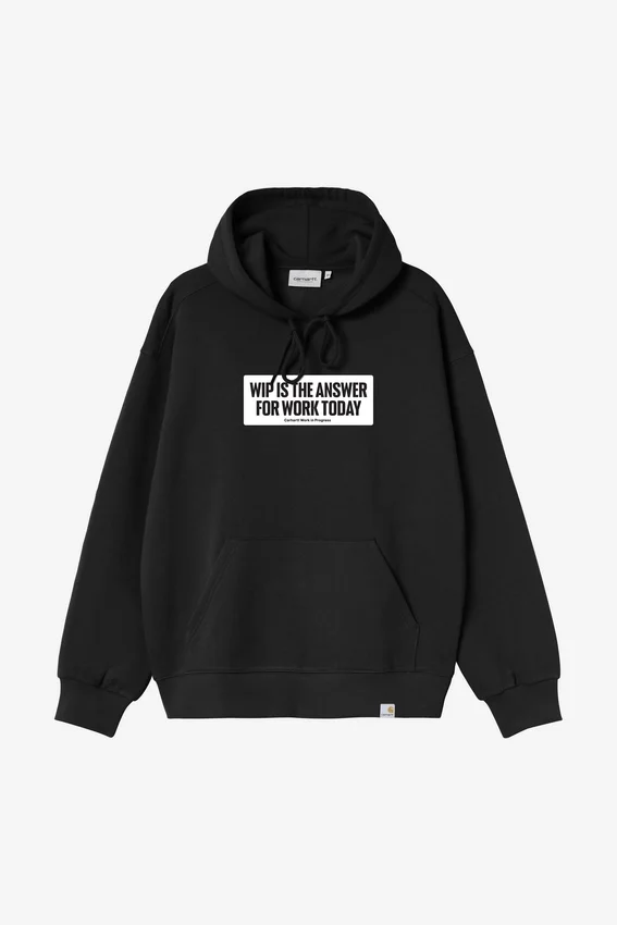 Hooded Bumper Sticker Sweatshirt Hooded Bumper Sticker Sweatshirt