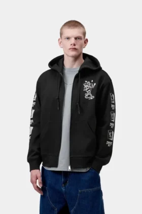 Hooded Playing Cards Jacket