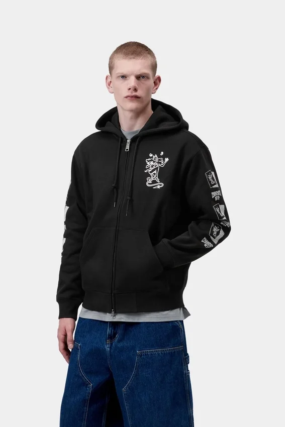 Hooded Playing Cards Jacket Hooded Playing Cards Jacket