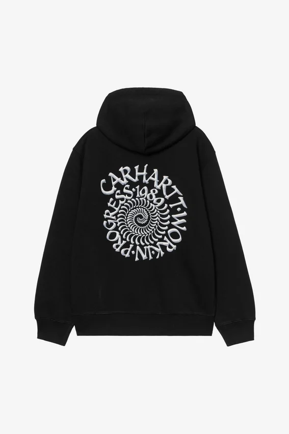 Hooded Spiral Sweatshirt Hooded Spiral Sweatshirt