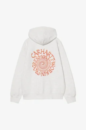 Hooded Spiral Sweatshirt