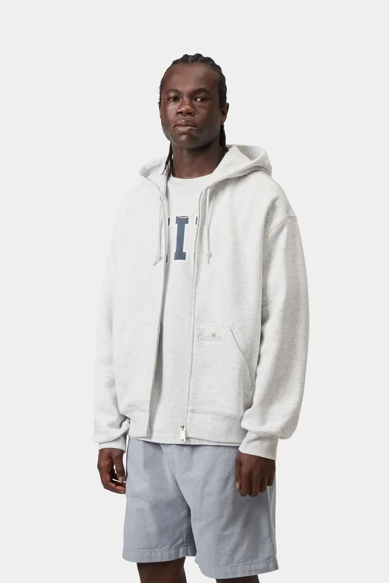 Hooded WIP Label Sweat Jacket Hooded WIP Label Sweat Jacket