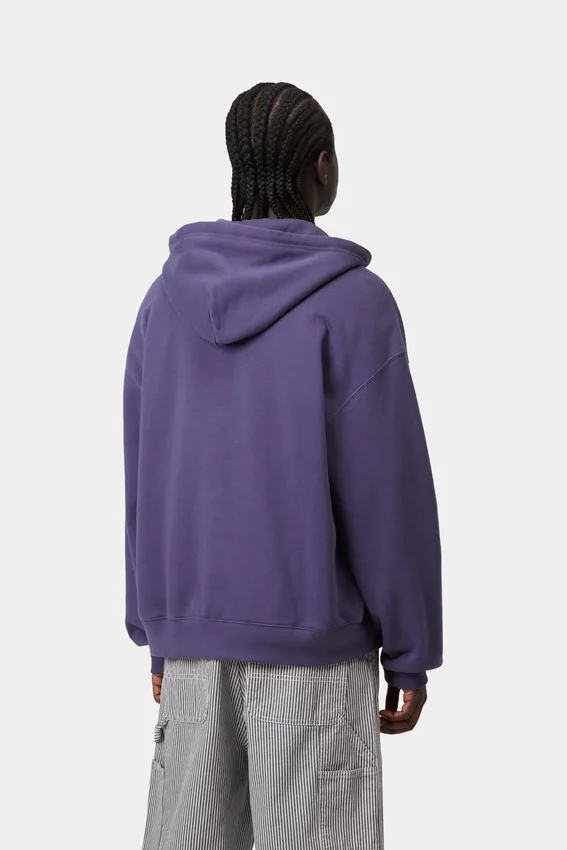 Hooded WIP Label Sweat Jacket Hooded WIP Label Sweat Jacket