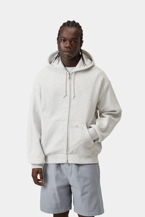Hooded WIP Label Sweat Jacket Hooded WIP Label Sweat Jacket