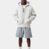 Hooded WIP Label Sweat Jacket Hooded WIP Label Sweat Jacket