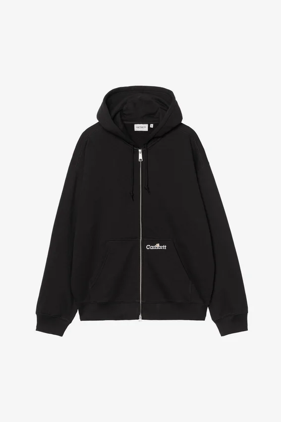 Hooded WIP Label Sweat Jacket Hooded WIP Label Sweat Jacket