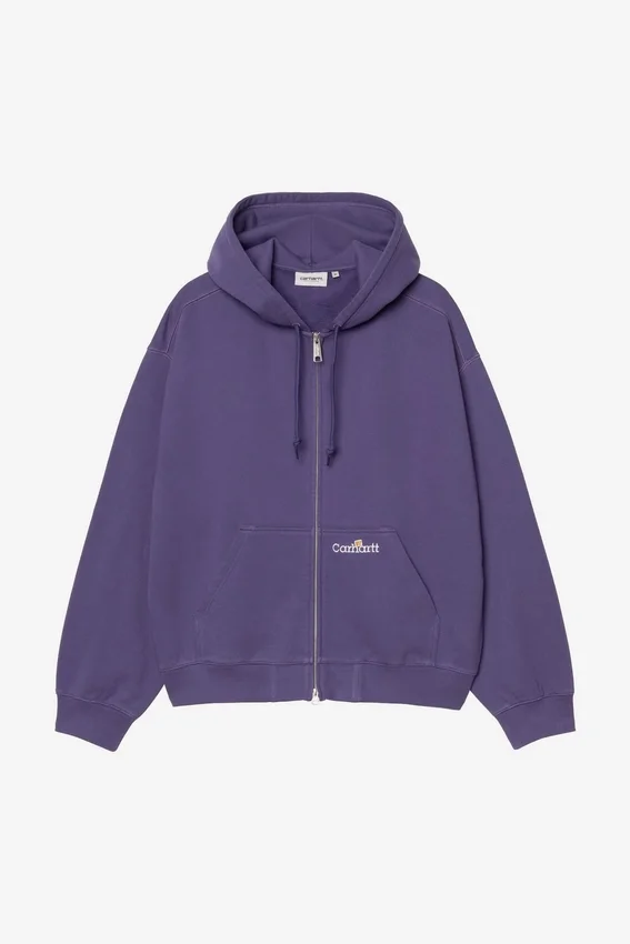 Hooded WIP Label Sweat Jacket Hooded WIP Label Sweat Jacket