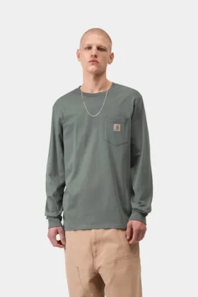 Long Sleeve Pocket T-Shirt