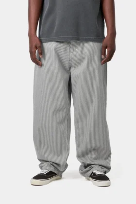 Mercer Stripe Single Knee Pant