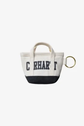 Mini Top-Zip Tote Bag Keychain
