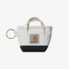 Mini Top-Zip Tote Bag Keychain Mini Top-Zip Tote Bag Keychain