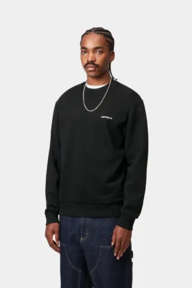 Script Embroidery Sweatshirt Script Embroidery Sweatshirt