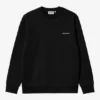 Script Embroidery Sweatshirt
