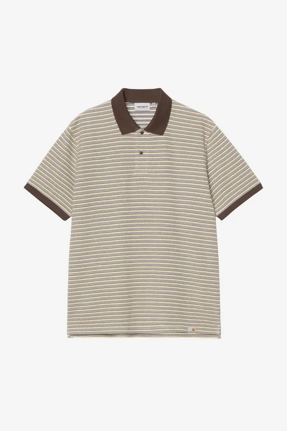 Short Sleeve Dion Stripe Polo Short Sleeve Dion Stripe Polo