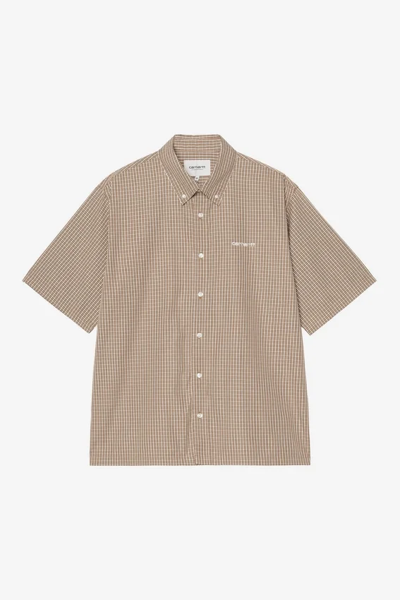 Short Sleeve Groff Check Shirt Short Sleeve Groff Check Shirt