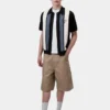 Short Sleeve Mello Stripe Knit Shirt Short Sleeve Mello Stripe Knit Shirt