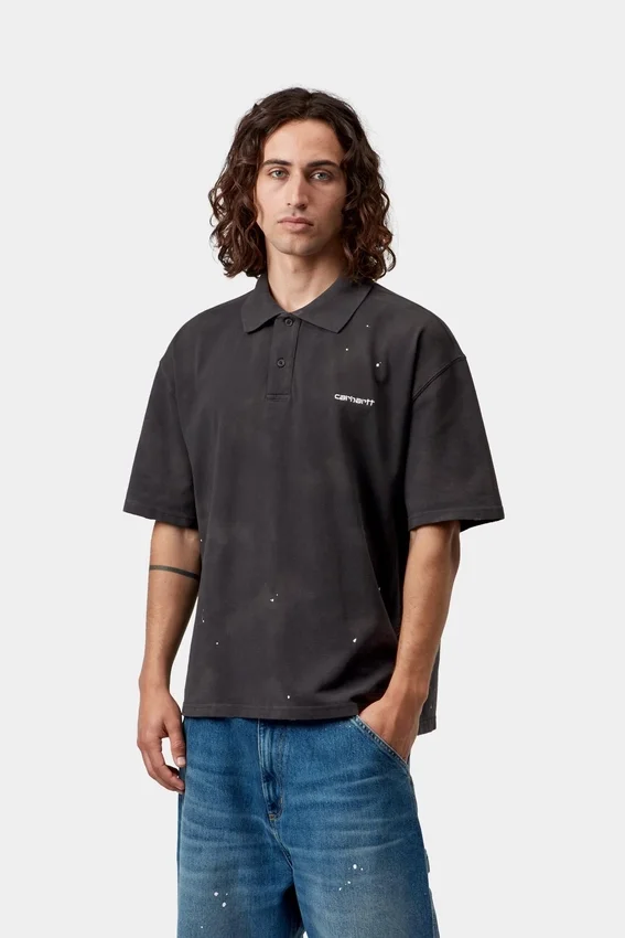 Short Sleeve Painter Polo Short Sleeve Painter Polo