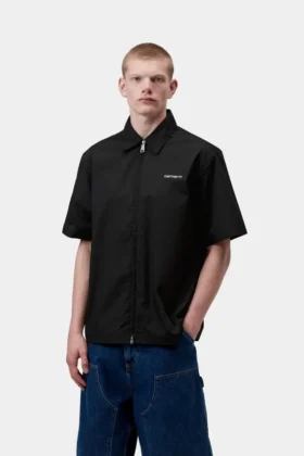 Short Sleeve Postal Zip Shirt Short Sleeve Postal Zip Shirt