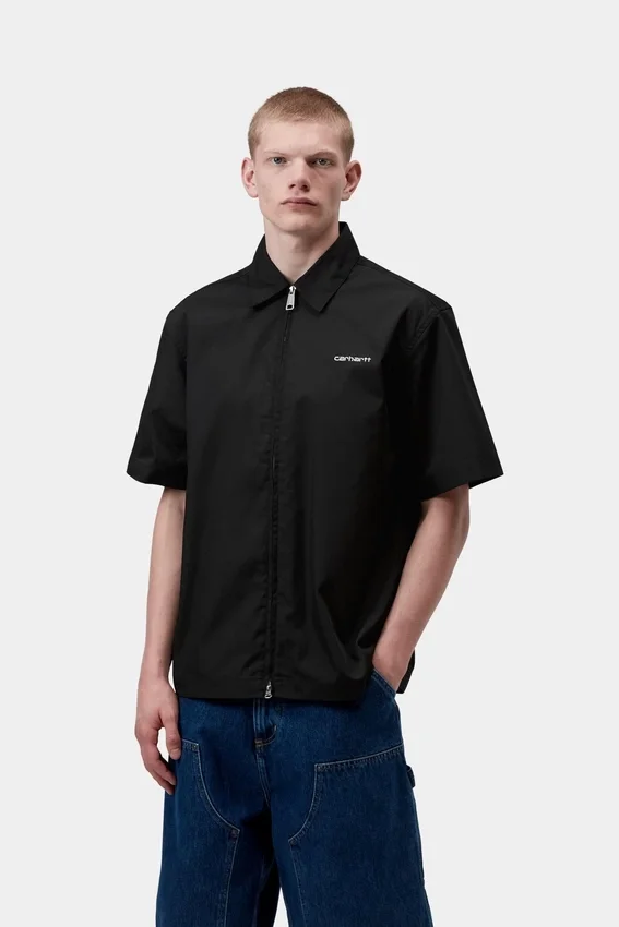 Short Sleeve Postal Zip Shirt Short Sleeve Postal Zip Shirt