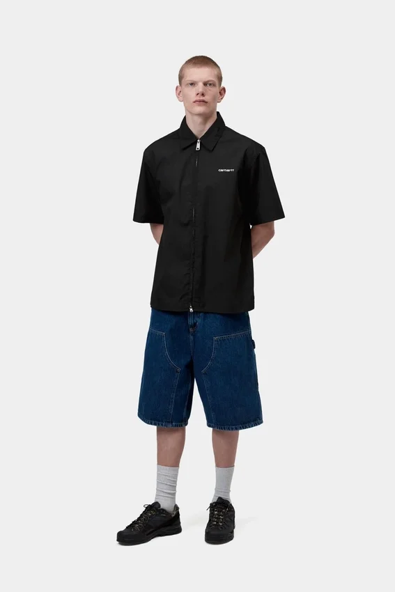 Short Sleeve Postal Zip Shirt Short Sleeve Postal Zip Shirt