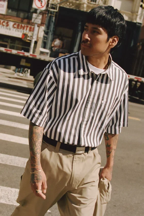 Short Sleeve Royce Stripe Shirt Short Sleeve Royce Stripe Shirt