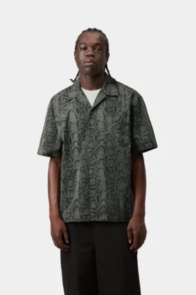 Short Sleeve Snake Camo Shirt Short Sleeve Snake Camo Shirt