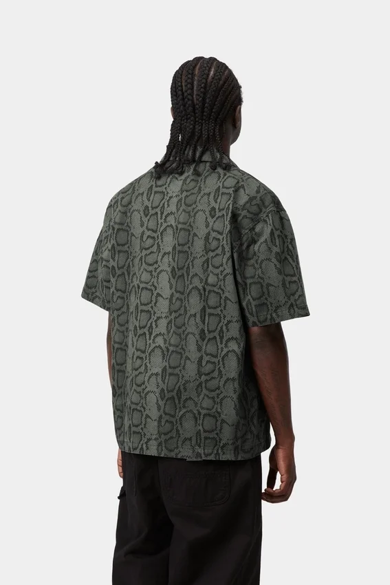 Short Sleeve Snake Camo Shirt Short Sleeve Snake Camo Shirt