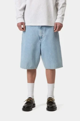 Single Knee Short – Denim Single Knee Short – Denim