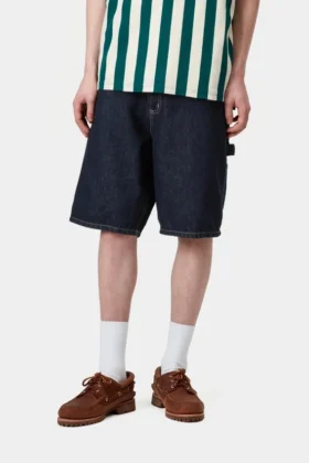 Single Knee Short – Denim Single Knee Short – Denim