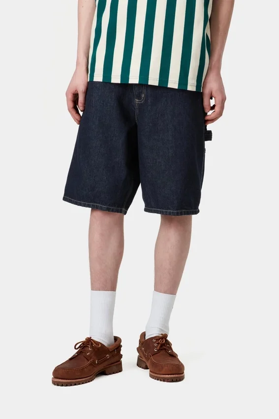 Single Knee Short – Denim Single Knee Short – Denim