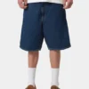 Single Knee Short – Denim Single Knee Short – Denim