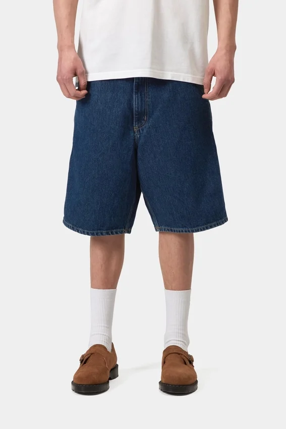 Single Knee Short – Denim Single Knee Short – Denim