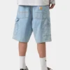 Single Knee Short – Denim Single Knee Short – Denim