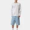 Single Knee Short – Denim Single Knee Short – Denim