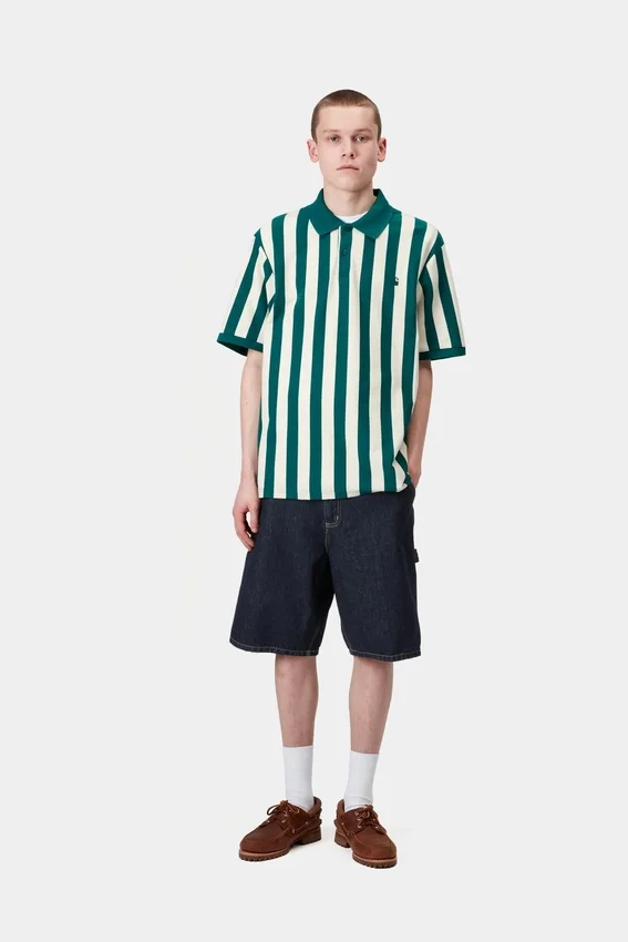 Single Knee Short – Denim Single Knee Short – Denim