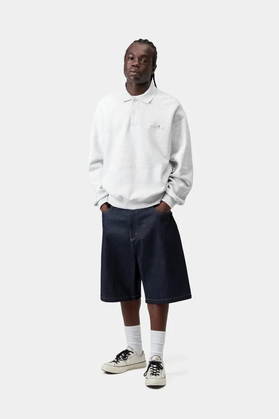 WIP Label Polo Sweatshirt WIP Label Polo Sweatshirt