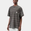Women’s Bert Stripe Pocket T-Shirt Women’s Bert Stripe Pocket T-Shirt